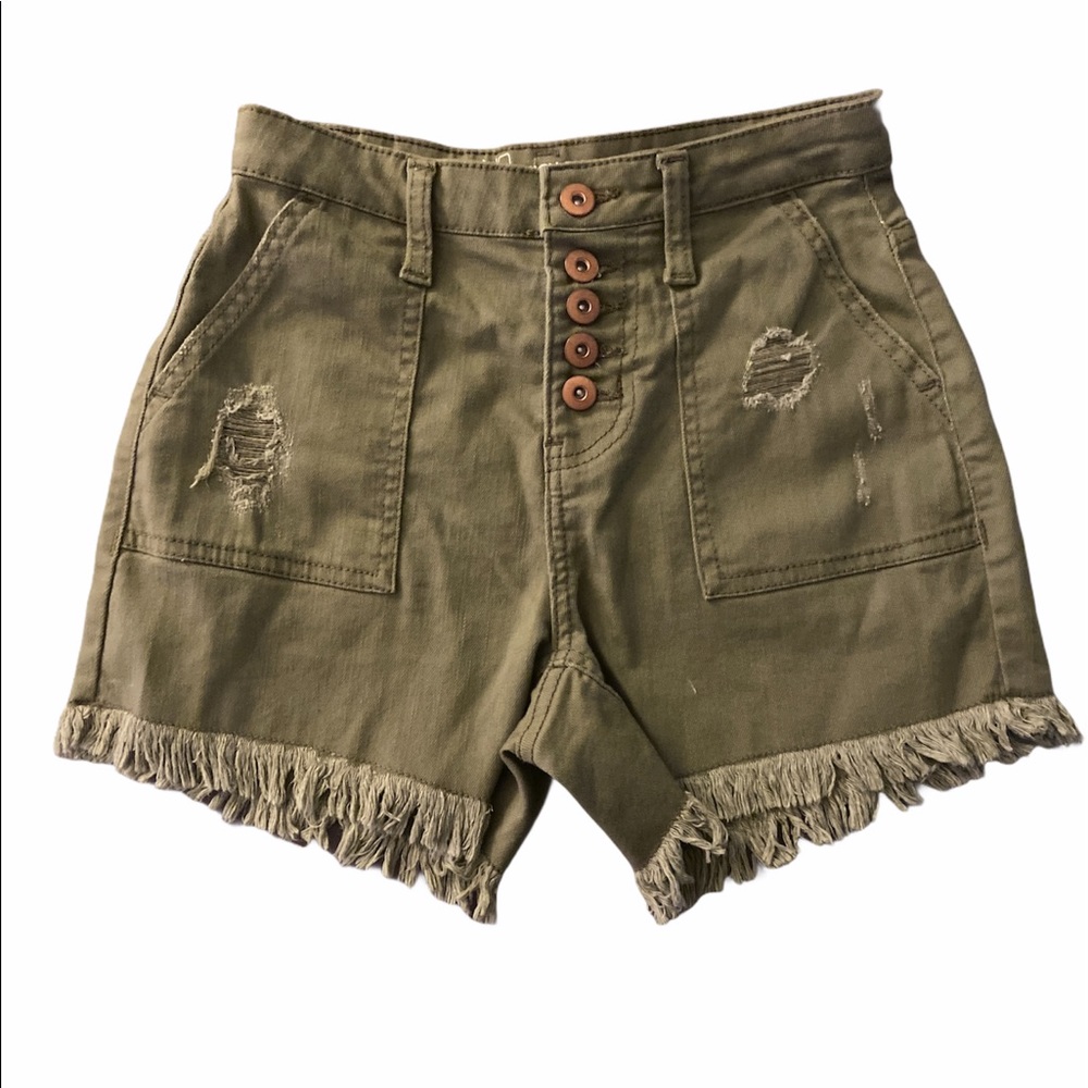 High waist shorts
